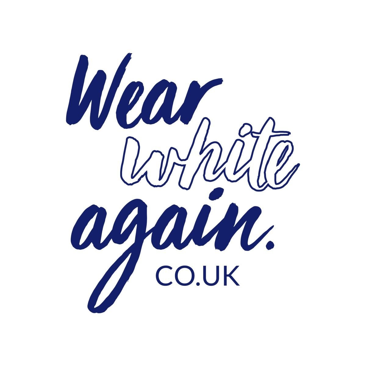 Wear White Again Logo