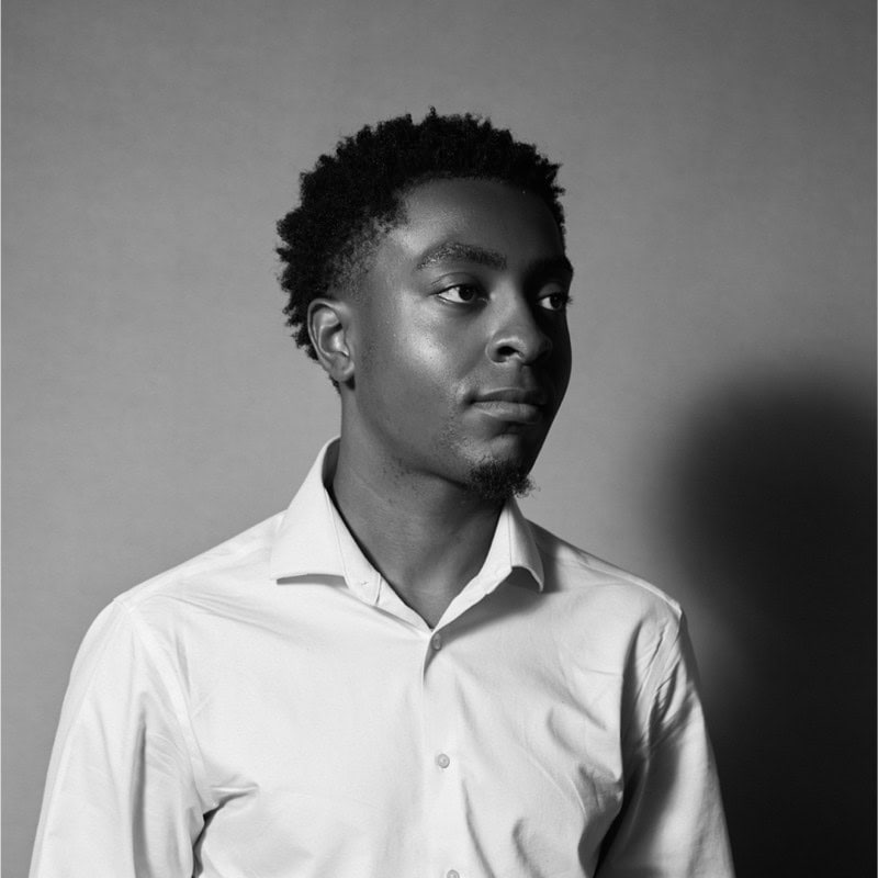 Nicholas Polk Black & White Headshot