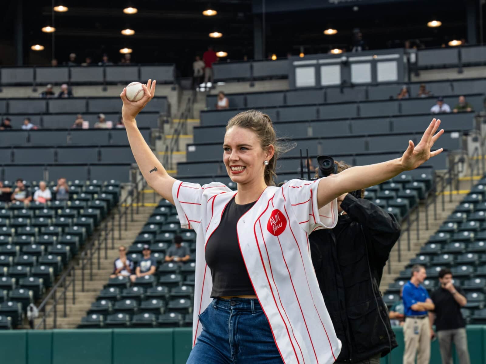 Claire Coder First Pitch